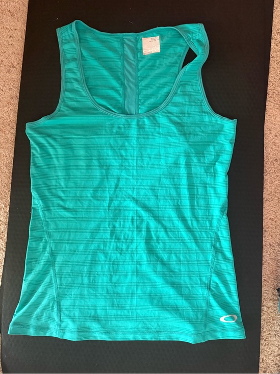Oakley Tops - Oakley Aqua Teal Racerback Tank
